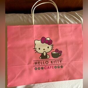 Hello Kitty Cafe Shopping Bag Authentic